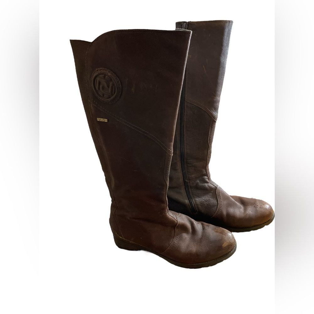 Rockport Tall Leather Boots Size 9.5